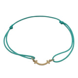 ティファニー TIFFANY＆CO Tスマイルブレスミニ ゴールド Au750 ジュエリー