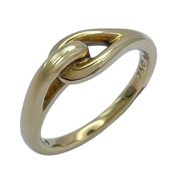 ティファニー TIFFANY＆CO ノットリング ゴールド 750 ジュエリー