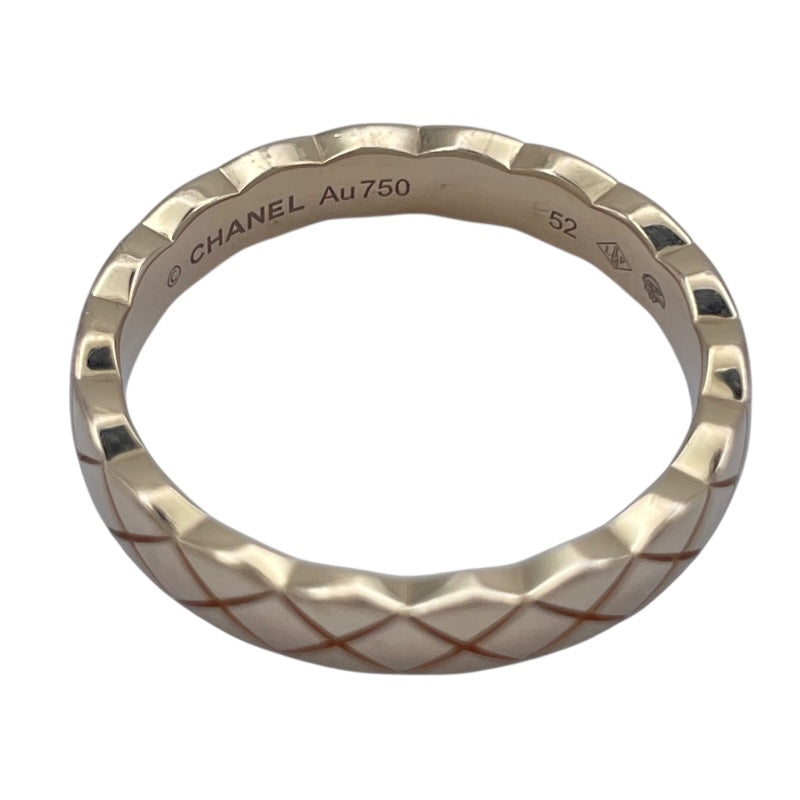 シャネル CHANEL ココクラッシュリング ピンクゴールド Au750 ジュエリー