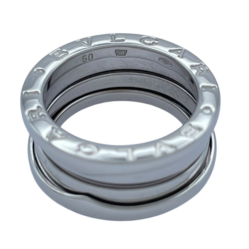 ブルガリ BVLGARI ビーゼロワンリング3バンド(S) ホワイトゴールド 750 ジュエリー