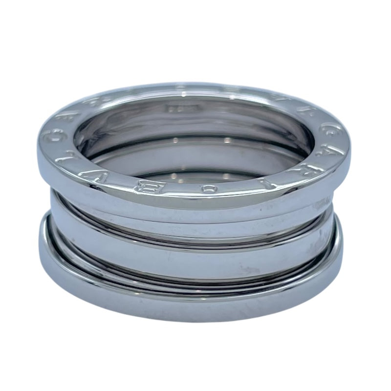 ブルガリ BVLGARI ビーゼロワンリング3バンド(S) ホワイトゴールド 750 ジュエリー