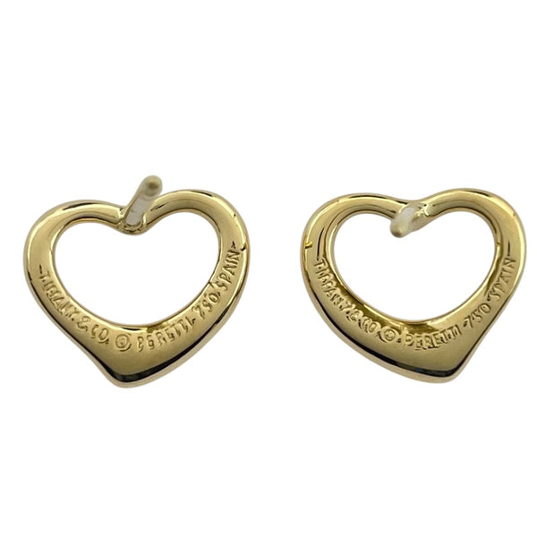 ティファニー TIFFANY＆CO オープンハートピアス ゴールド 750 ジュエリー