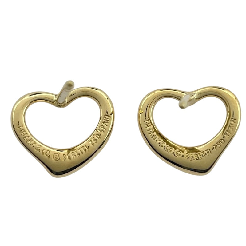 ティファニー TIFFANY＆CO オープンハートピアス ゴールド 750 ジュエリー