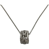 ブルガリ BVLGARI オープンパレンテシネックレス ホワイトゴールド 750 ダイヤモンド ジュエリー