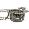ブルガリ BVLGARI オープンパレンテシネックレス ホワイトゴールド 750 ダイヤモンド ジュエリー