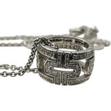 ブルガリ BVLGARI オープンパレンテシネックレス ホワイトゴールド 750 ダイヤモンド ジュエリー