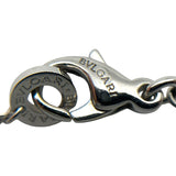 ブルガリ BVLGARI オープンパレンテシネックレス ホワイトゴールド 750 ダイヤモンド ジュエリー