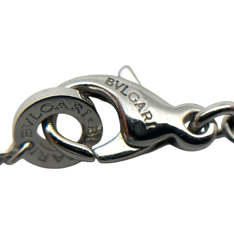 ブルガリ BVLGARI オープンパレンテシネックレス ホワイトゴールド 750 ダイヤモンド ジュエリー