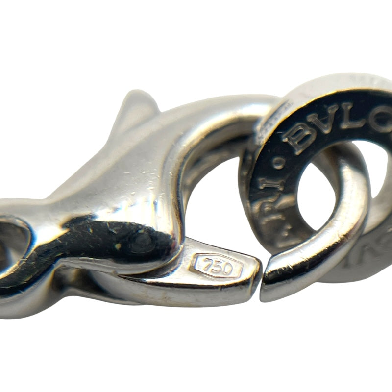 ブルガリ BVLGARI オープンパレンテシネックレス ホワイトゴールド 750 ダイヤモンド ジュエリー