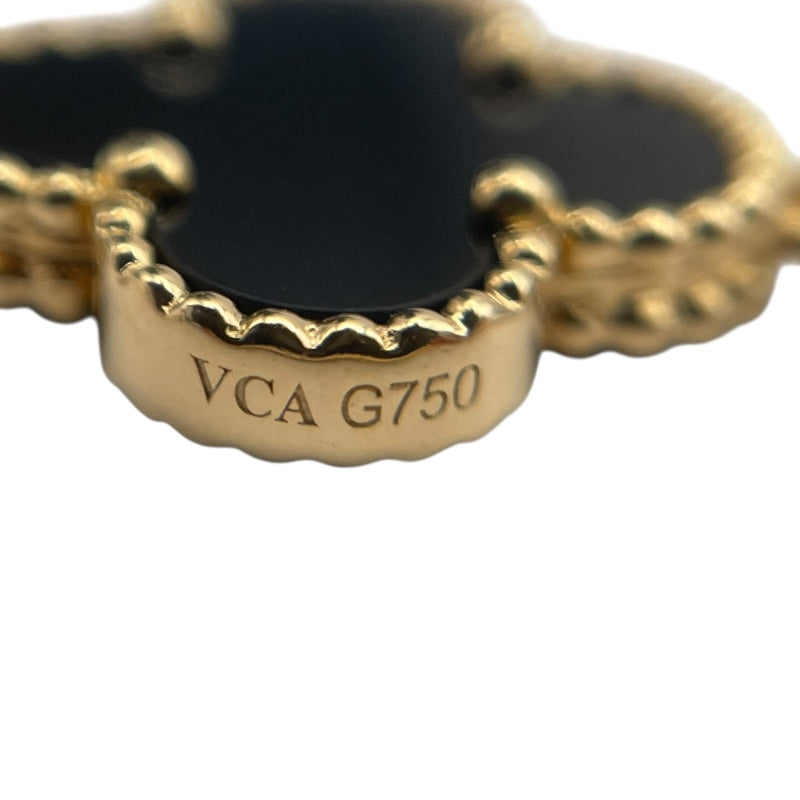 ヴァンクリーフ＆アーペル Van Cleef & Arpels ヴィンテージ アルハンブラネックレス20モチーフ ゴールド Au750/オニキス ジュエリー