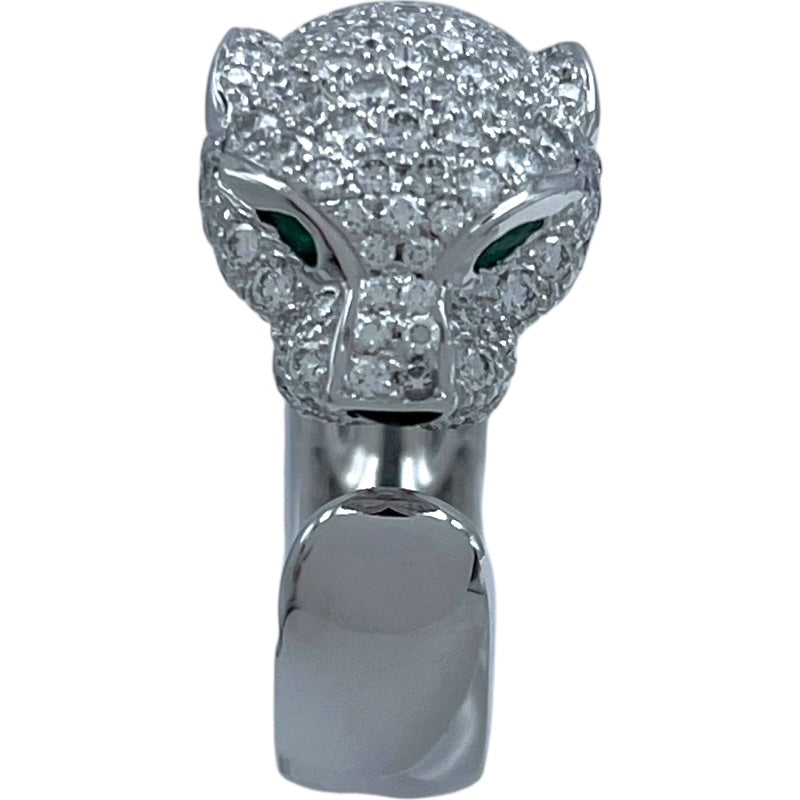 カルティエ Cartier パンテール ドゥ カルティエ リング　 ホワイトゴールド 750/エメラルド/オニキス/ダイヤモンド ジュエリー