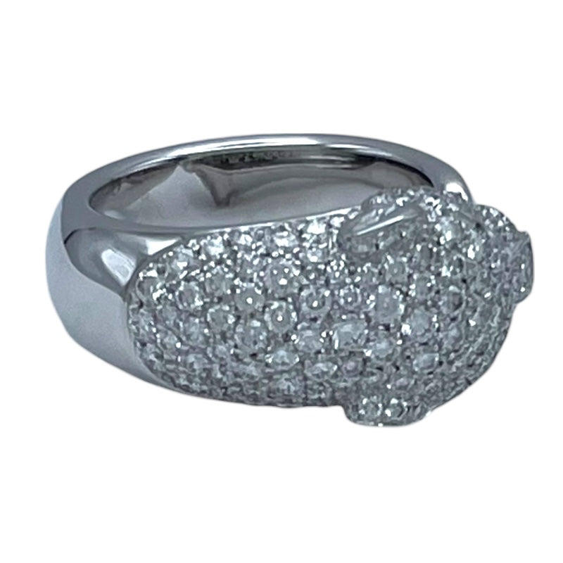 カルティエ Cartier パンテール ドゥ カルティエ リング　 ホワイトゴールド 750/エメラルド/オニキス/ダイヤモンド ジュエリー