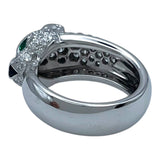 カルティエ Cartier パンテール ドゥ カルティエ リング　 ホワイトゴールド 750/エメラルド/オニキス/ダイヤモンド ジュエリー