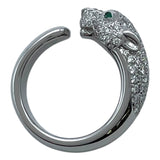 カルティエ Cartier パンテール ドゥ カルティエ リング　 ホワイトゴールド 750/エメラルド/オニキス/ダイヤモンド ジュエリー