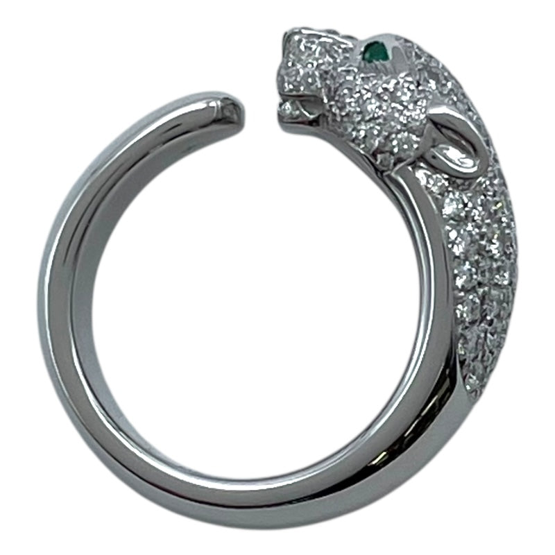 カルティエ Cartier パンテール ドゥ カルティエ リング　 ホワイトゴールド 750/エメラルド/オニキス/ダイヤモンド ジュエリー