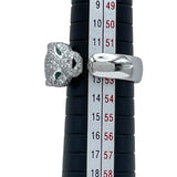 カルティエ Cartier パンテール ドゥ カルティエ リング　 ホワイトゴールド 750/エメラルド/オニキス/ダイヤモンド ジュエリー