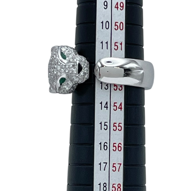 カルティエ Cartier パンテール ドゥ カルティエ リング　 ホワイトゴールド 750/エメラルド/オニキス/ダイヤモンド ジュエリー