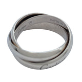 カルティエ Cartier トリニティリング ホワイトゴールド Au750 ジュエリー