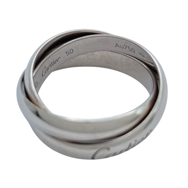 カルティエ Cartier トリニティリング ホワイトゴールド Au750 ジュエリー