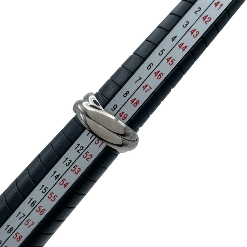 カルティエ Cartier トリニティリング ホワイトゴールド Au750 ジュエリー