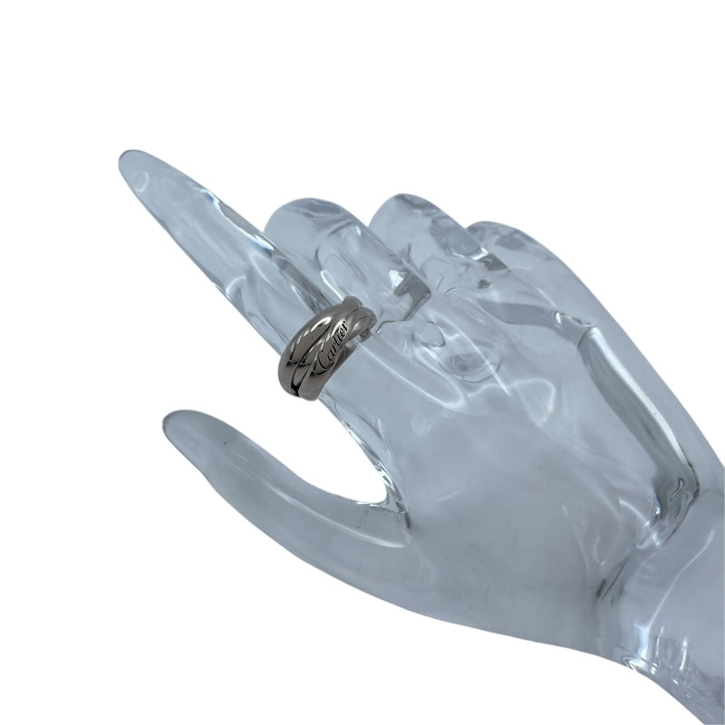 カルティエ Cartier トリニティリング ホワイトゴールド Au750 ジュエリー