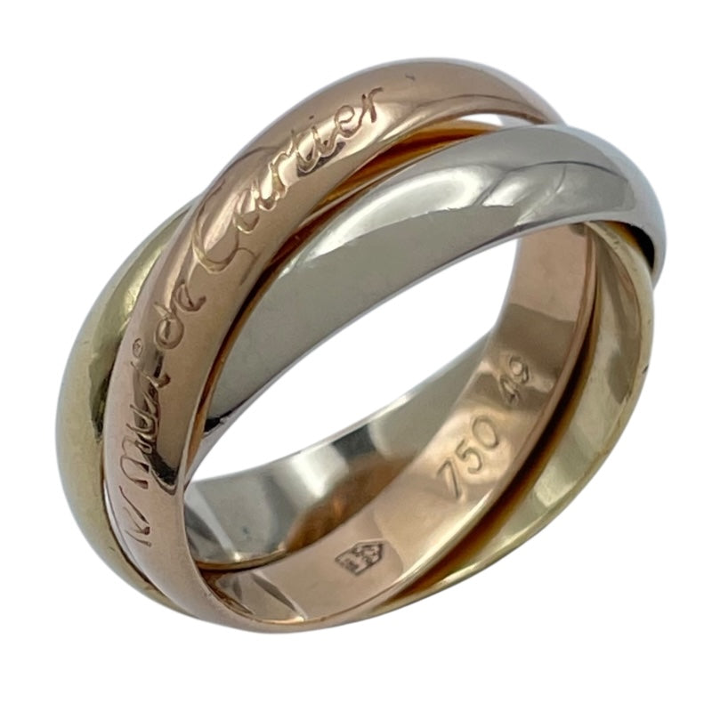 カルティエ Cartier トリニティリング ゴールドxピンクゴールドxホワイトゴールド 750 ジュエリー