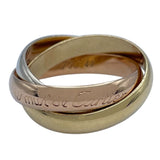 カルティエ Cartier トリニティリング ゴールドxピンクゴールドxホワイトゴールド 750 ジュエリー