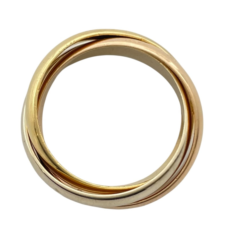 カルティエ Cartier トリニティリング ゴールドxピンクゴールドxホワイトゴールド 750 ジュエリー