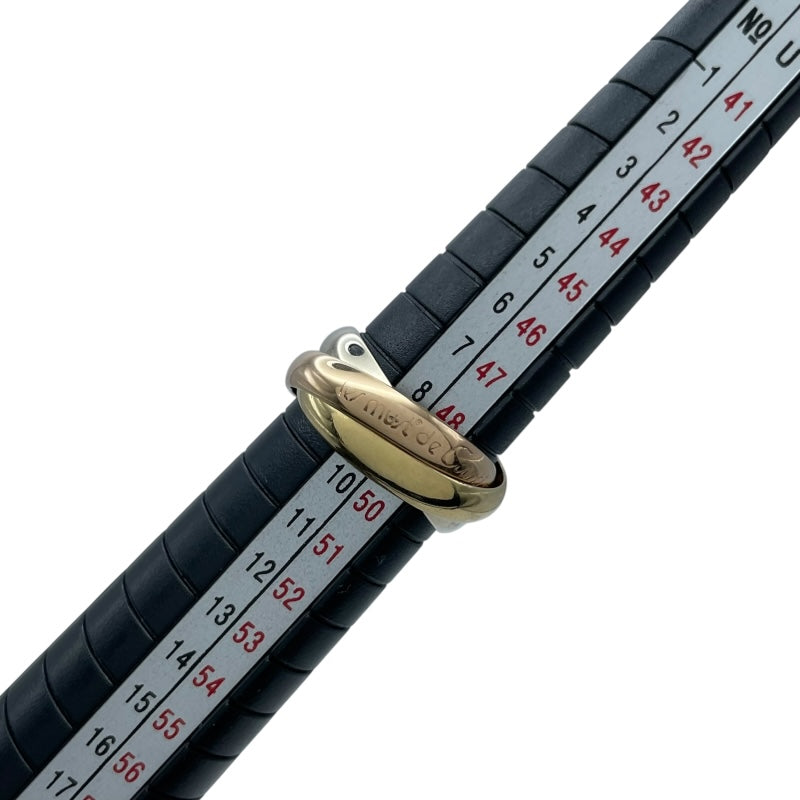 カルティエ Cartier トリニティリング ゴールドxピンクゴールドxホワイトゴールド 750 ジュエリー