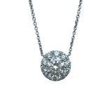 グラフ GRAFF アイコンラウンドダイヤネックレス ホワイトゴールド Au750 ジュエリー