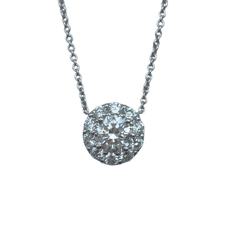 グラフ GRAFF アイコンラウンドダイヤネックレス ホワイトゴールド Au750 ジュエリー