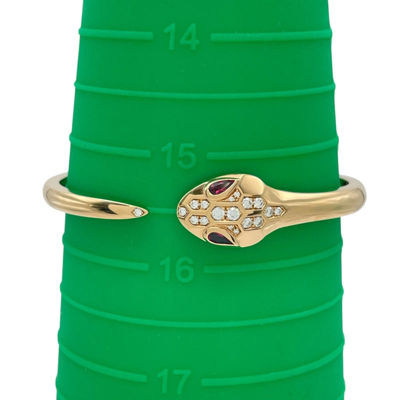 ブルガリ BVLGARI セルペンティブレス ピンクゴールド Au750 ジュエリー
