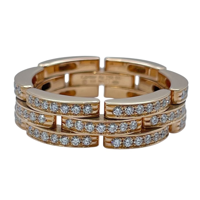 カルティエ Cartier マイヨンパンテールリング3ロウ ピンクゴールド Au750 ジュエリー