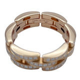 カルティエ Cartier マイヨンパンテールリング3ロウ ピンクゴールド Au750 ジュエリー