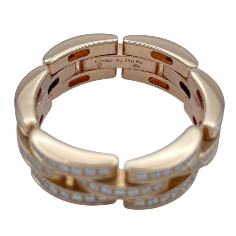カルティエ Cartier マイヨンパンテールリング3ロウ ピンクゴールド Au750 ジュエリー
