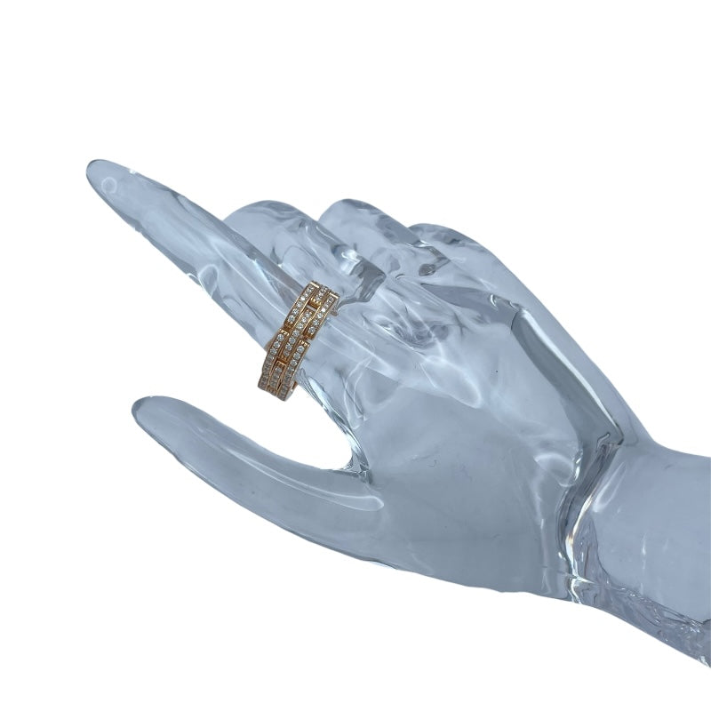 カルティエ Cartier マイヨンパンテールリング3ロウ ピンクゴールド Au750 ジュエリー