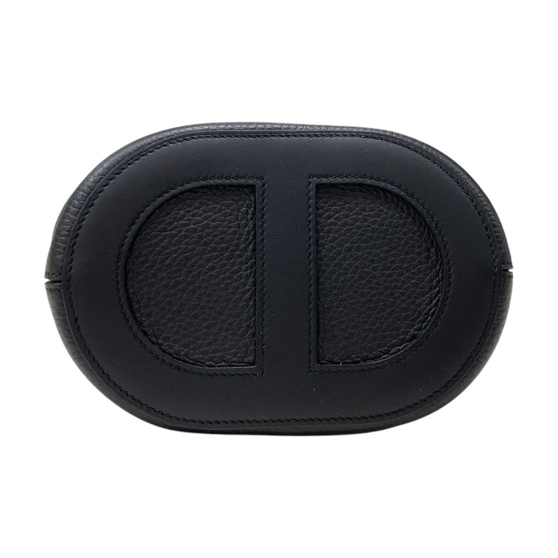 エルメス HERMES インザループ18 K刻 ブラック シルバー金具 トリヨンクレマンス レディース ハンドバッグ