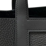 エルメス HERMES インザループ18 K刻 ブラック シルバー金具 トリヨンクレマンス レディース ハンドバッグ