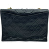 シャネル CHANEL マトラッセ フラップバッグ ブラック GD金具 ラム レディース ショルダーバッグ