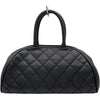 シャネル CHANEL ココマークボストンバッグ 10番台 ブラック キャビア レディース ハンドバッグ