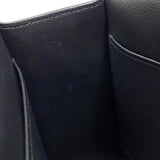 エルメス HERMES ゲタ U刻印 (2022年製) ブラック シルバー金具 シェーブル レディース ショルダーバッグ