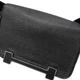 エルメス HERMES ゲタ U刻印 (2022年製) ブラック シルバー金具 シェーブル レディース ショルダーバッグ