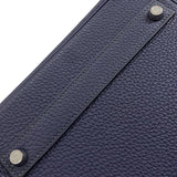 エルメス HERMES バーキン40 パーソナルオーダー Z刻印 ブルーニュイ×カノピ シルバー金具 トゴ レディース ハンドバッグ