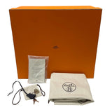 エルメス HERMES バーキン40 パーソナルオーダー Z刻印 ブルーニュイ×カノピ シルバー金具 トゴ レディース ハンドバッグ