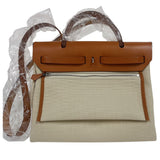 エルメス HERMES エールバッグジップPM ベージュ・ナチュラル トワル・ハンター レディース ショルダーバッグ