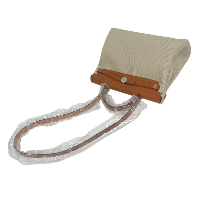 エルメス HERMES エールバッグジップPM ベージュ・ナチュラル トワル