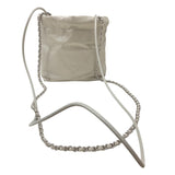 シャネル CHANEL CHANEL22ミニバッグ AS3980 グレー シルバー金具 シャイニーカーフ レディース ショルダーバッグ