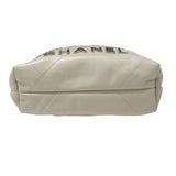 シャネル CHANEL CHANEL22ミニバッグ AS3980 グレー シルバー金具 シャイニーカーフ レディース ショルダーバッグ