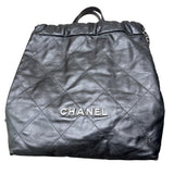 シャネル CHANEL CHANEL22　バックパック AS3313 ブラック レディース リュック・デイパック
