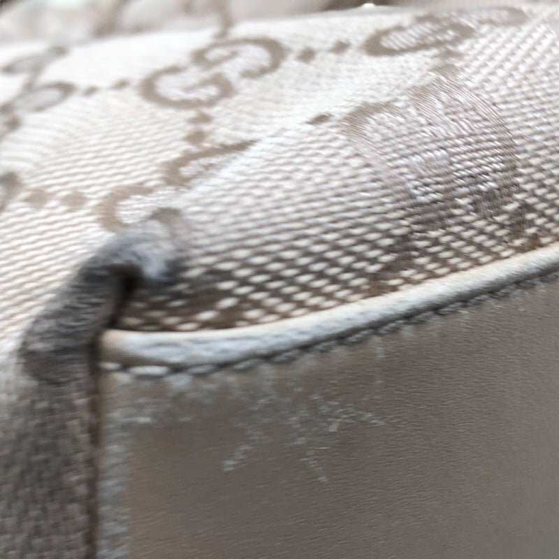 グッチ GUCCI バンブーハンドル ハンドバッグ 92708 ベージュ  